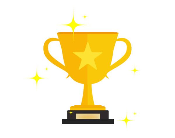 First prize gold trophy icon,prize gold trophy, winner, first prize, vector illustration and icon
